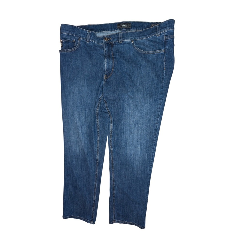 BRAX Jeans Mens 46/32 Blue Style Cooper Denim Regular Fit 5-Pocket Cotton Blend